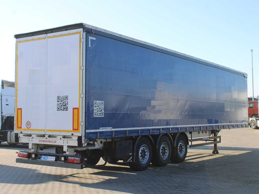 Plachtový náves Schwarzmüller SPA 3/E, LIFTING AXLE, MULDA, MULTILOCK, SAF