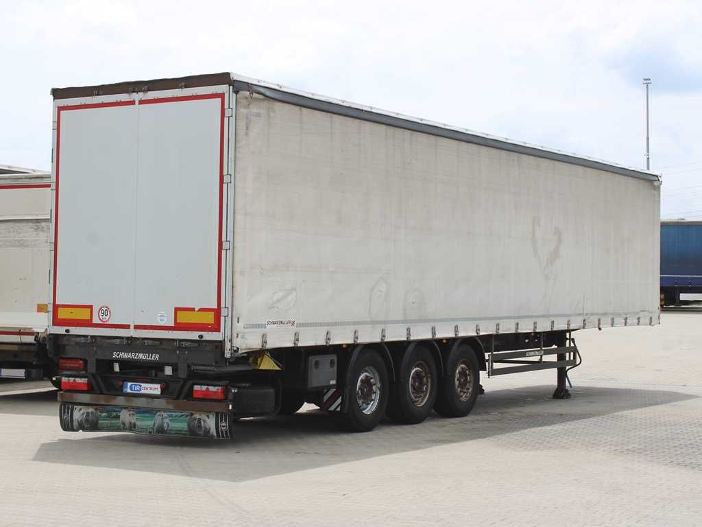 Plachtový náves Schwarzmüller SPA 3/E, LIFTING AXLE, MULDA, SAF, MULTILOCK