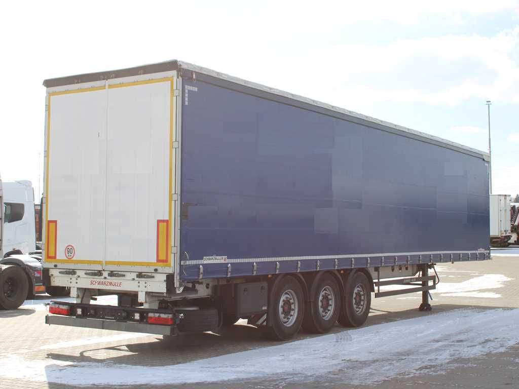 Plachtový náves Schwarzmüller SPA 3/E, MULTILOCK, LIFTING AXLE, SAF, MULDA