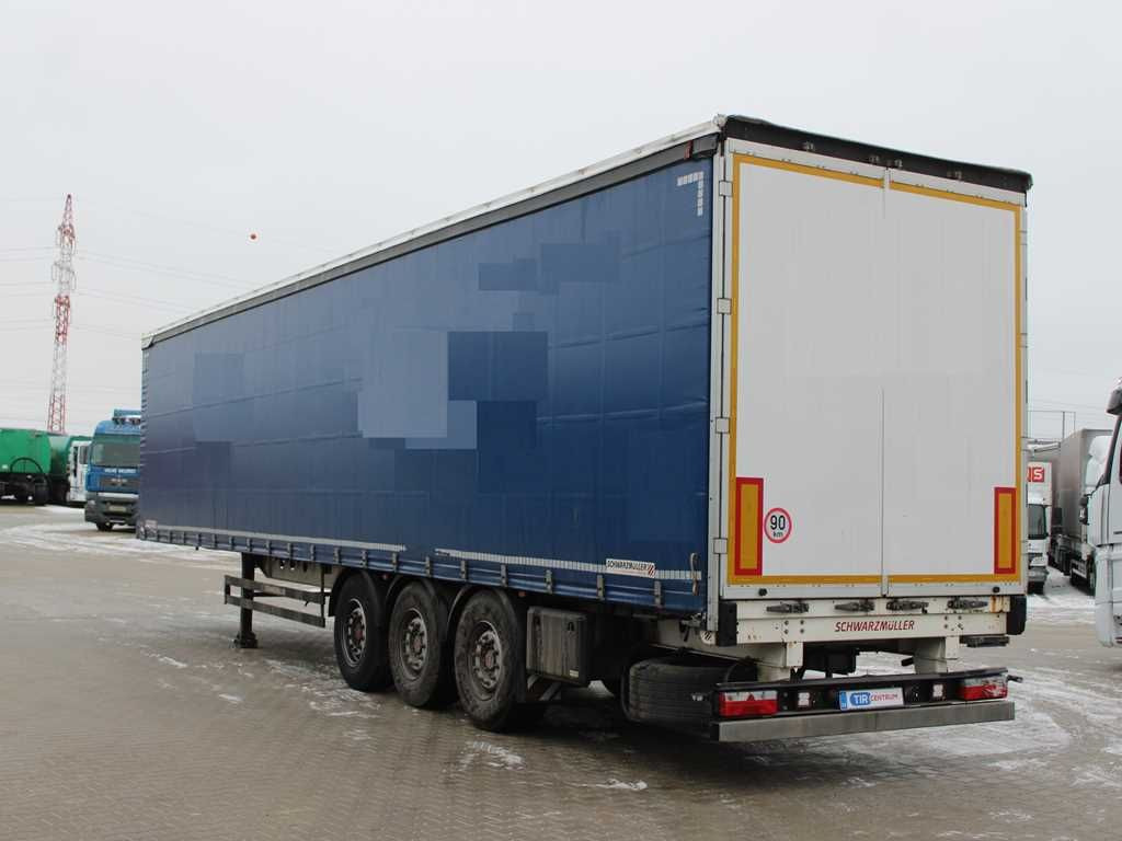 Plachtový náves Schwarzmüller SPA 3/E, MULTILOCK, LIFTING AXLE, SAF, MULDA