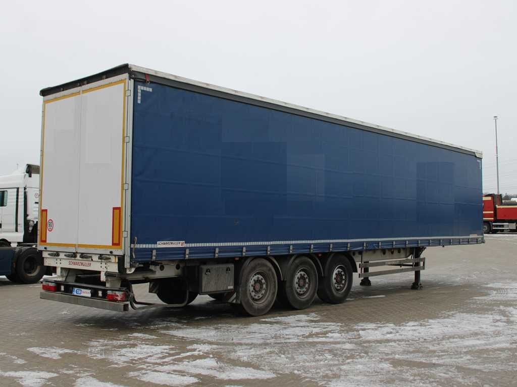 Plachtový náves Schwarzmüller SPA 3/E, MULTILOCK, LIFTING AXLE, SAF, MULDA