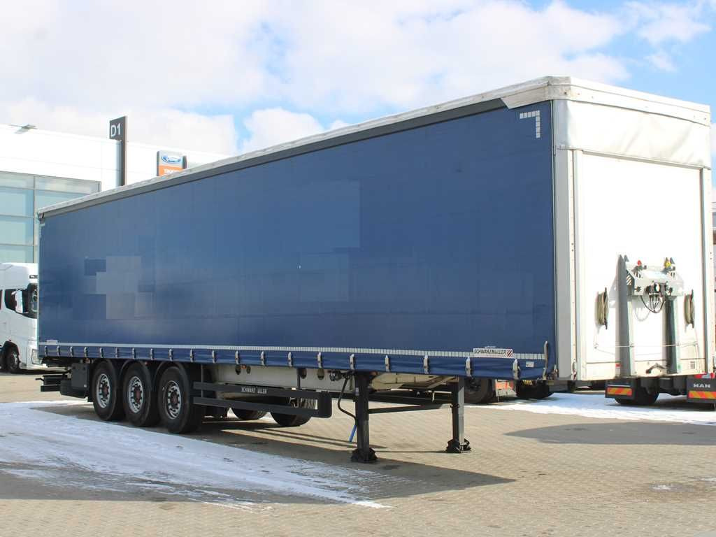 Plachtový náves Schwarzmüller SPA 3/E, MULTILOCK, LIFTING AXLE, SAF, MULDA