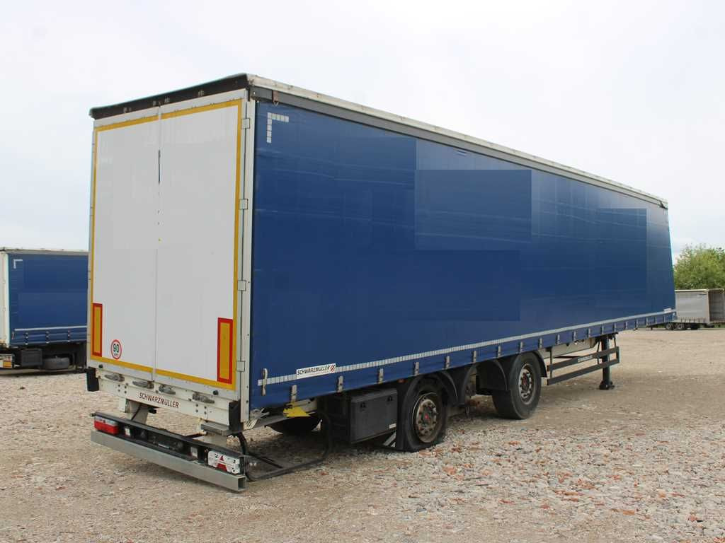 Plachtový náves Schwarzmüller SPA 3/E, MULTILOCK, LIFTING AXLE, SAF, MULDA