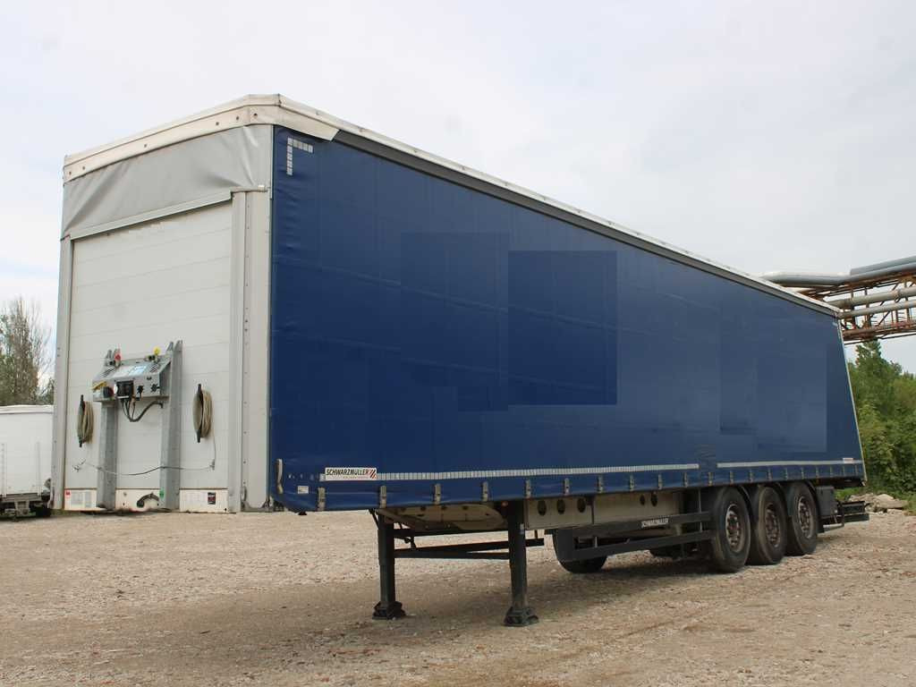 Plachtový náves Schwarzmüller SPA 3/E, MULTILOCK, LIFTING AXLE, SAF, MULDA