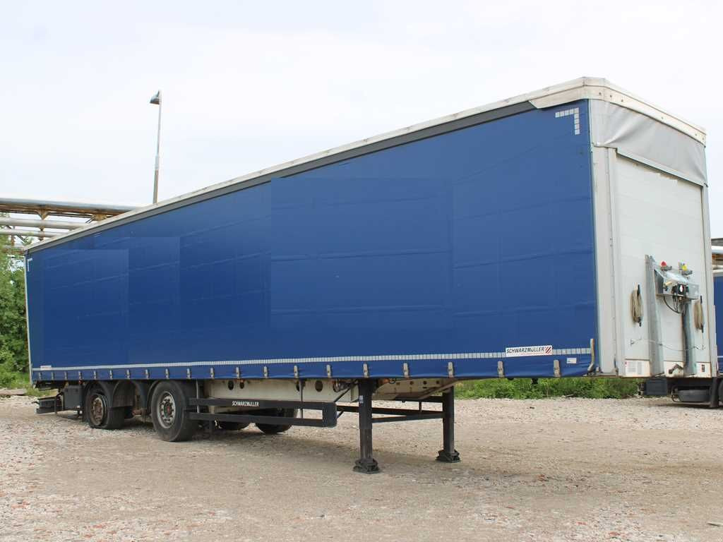 Plachtový náves Schwarzmüller SPA 3/E, MULTILOCK, LIFTING AXLE, SAF, MULDA