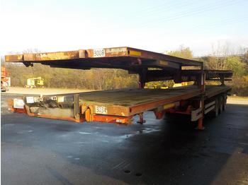 Plošinový/ valníkový náves 3 Axle Platform Trailer, Extra Trailer Chassis