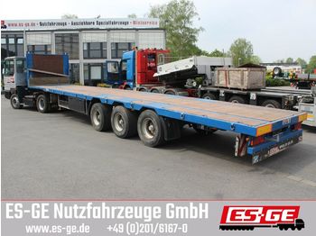 Plošinový/ valníkový náves AFA 3-Achs-Megatrailer