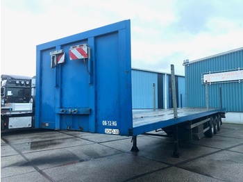 Plošinový/ valníkový náves Bulthuis TI 27 13.60 HEAVY DUTY FLATBED (BPW AXLES / DRUM BRAKES / RONGHOLES IN FLOOR / ETC.)