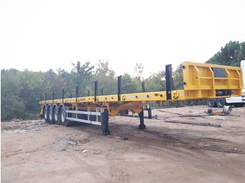 Plošinový/ valníkový náves CODER SF 64 - 4 AXLES HEAVY DUTY / RENFORCE 4 ESSIEUX