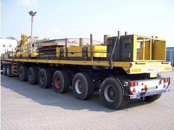 ES-GE Germany 85.000kg complete, 6 axle - Plošinový/ Valníkový náves