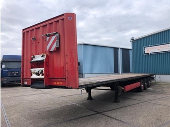 Plošinový/ valníkový náves Krone SD 3-AX FLAT TRAILER WITH 2x20FT/40FT CONTAINER TWISTLOCKS / BPW AXLES