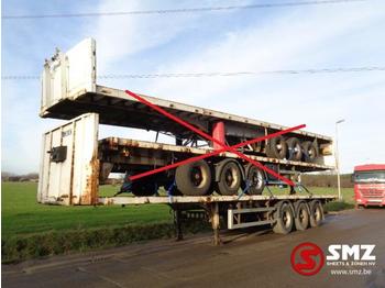 Plošinový/ valníkový náves Leci Trailer Oplegger flatbed/plateau 15 x