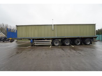 Plošinový/ valníkový náves Nooteboom 4 AXLE FLATBED EXTENDABLE 34,70M