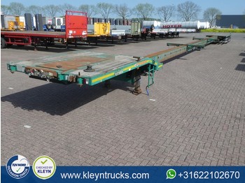 Plošinový/ valníkový náves Nooteboom OVB-65-04V TRIPLE 4x steer axle 43m to