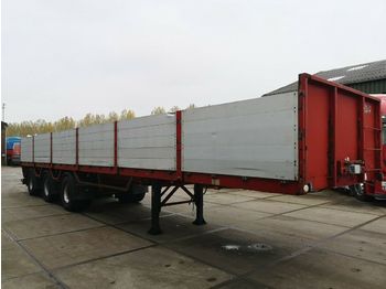 Plošinový/ valníkový náves Pacton TPD 345 | Alu borden | 2 steering axles