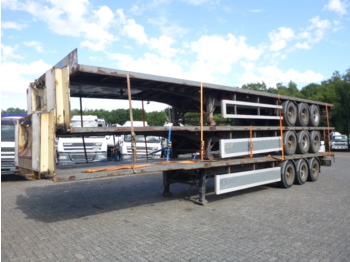 Plošinový/ valníkový náves SDC Stack - 3 x platform trailer