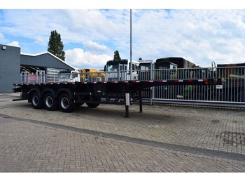 Plošinový/ valníkový náves SERGOMEL 3 axle flatbed spring suspension