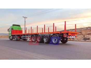 Plošinový/ valníkový náves STU Flatbed Trailer with Container Locks