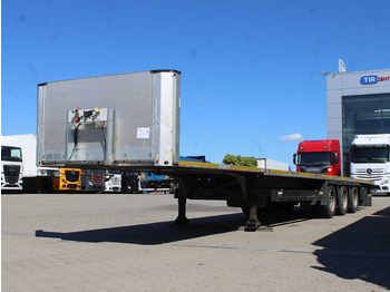 Plošinový/ Valníkový náves  Schmitz CARGOBULL SCB*S3T, LIFTING AXLE, MULTILOCK