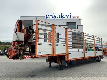 Plošinový/ valníkový náves Schwarzmüller SPA 1 mit Fassi F190 | Achse gelenkt