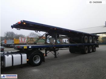 Traylona 3-axle platform trailer 59000KG / Extendable 21.5M - Plošinový/ Valníkový náves