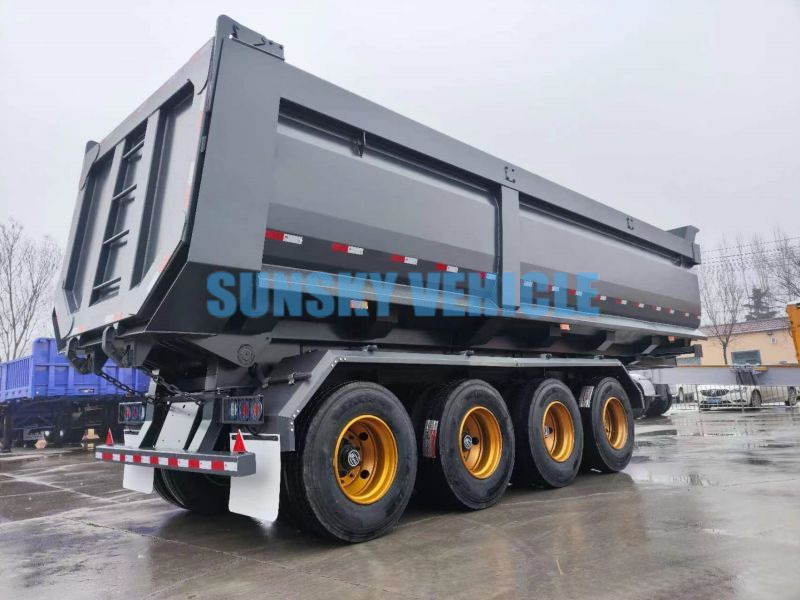 Nový Náves sklápěcí na prepravu sypký materiál SUNSKY 4-Axle Dump Semi-trailer: obrázok 6