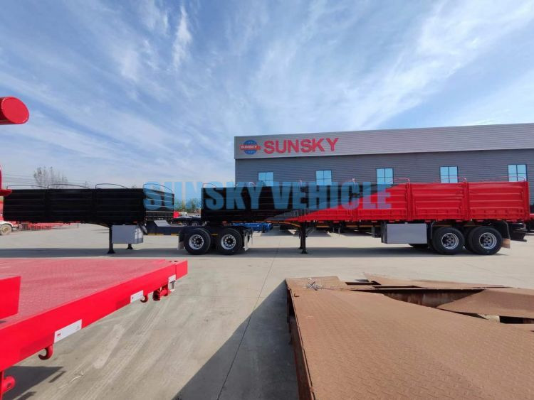 Nový Plošinový/ Valníkový náves na prepravu potraviny SUNSKY Interlink Semi Trailer: obrázok 2