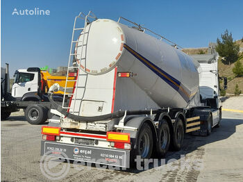  2016 KONZA 2 ROOM AXLE SLOBAS TRAILER 34M³ - silocisterna