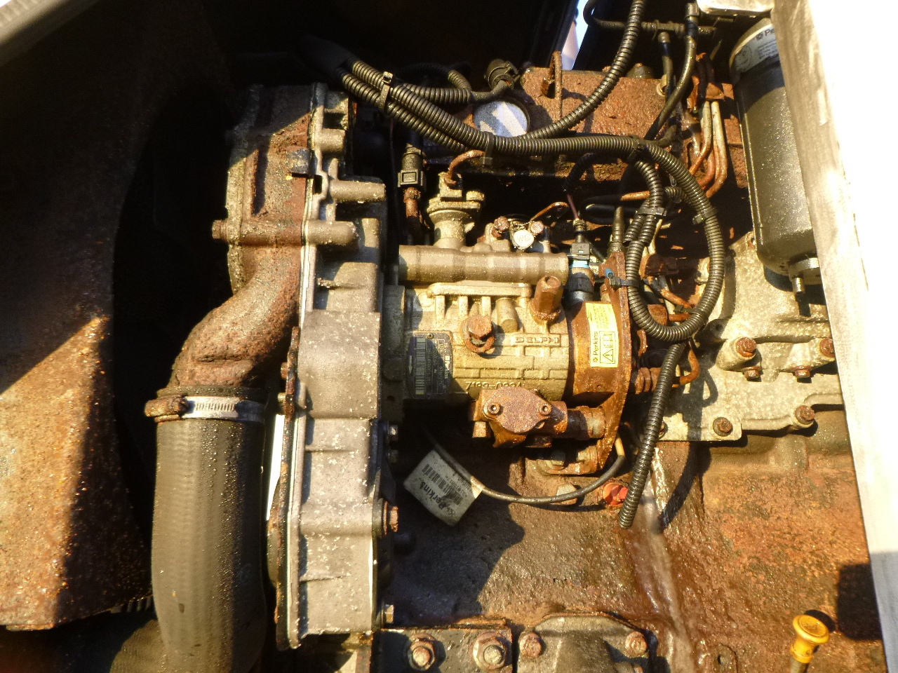 Cisternový náves na prepravu múky Spitzer Powder tank alu 37 m3 + engine/compressor: obrázok 16