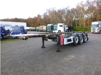 Náves preprava kontajnerov/ Výmenná nadstavba Van Hool 3-axle container trailer 20-30 ft: obrázok 1
