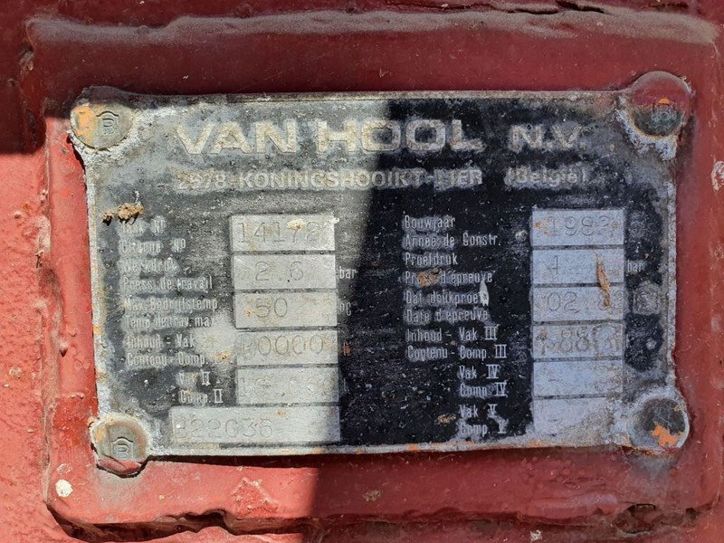 Cisternový náves Van Hool Mixer systeem: obrázok 9