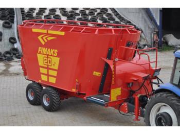 Fimaks Futtermischwagen 20m3 FMV 20 F/ feeding mixer / wóz paszowy - Kŕmny voz