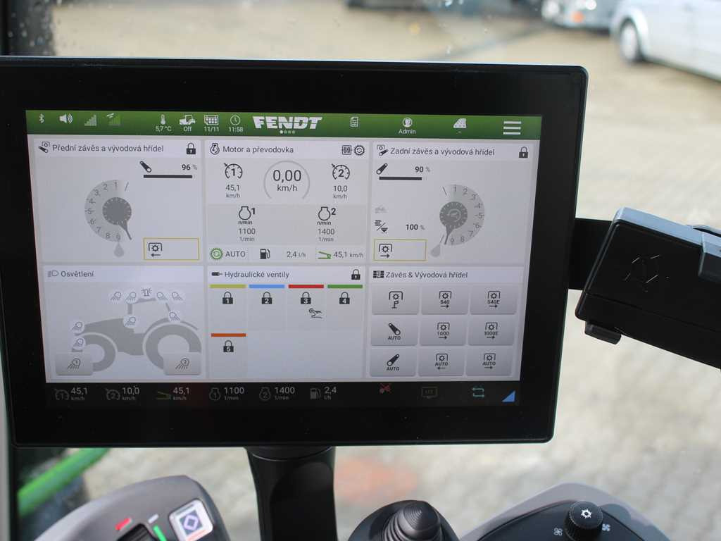 Traktor Fendt 724 G7, NAVIGATION