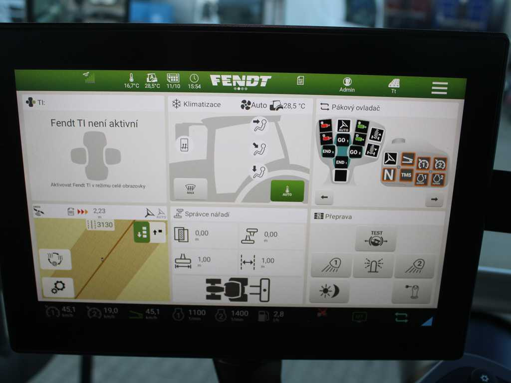 Traktor Fendt 942 G7, NAVIGATION