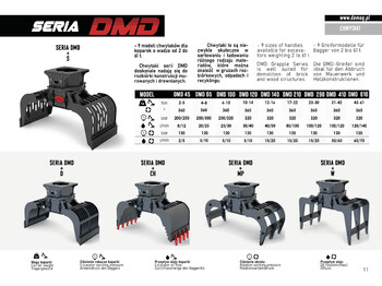 Nový Drapák pre Stavebné stroje DEMOQ DMD 210 S Hydraulic Polyp -grab 1285 kg: obrázok 5