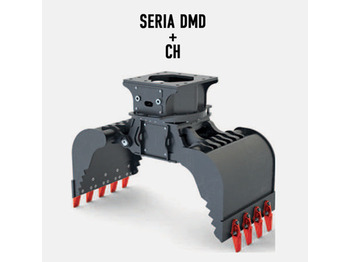 Nový Drapák pre Stavebné stroje DEMOQ DMD 210 S Hydraulic Polyp -grab 1285 kg: obrázok 2