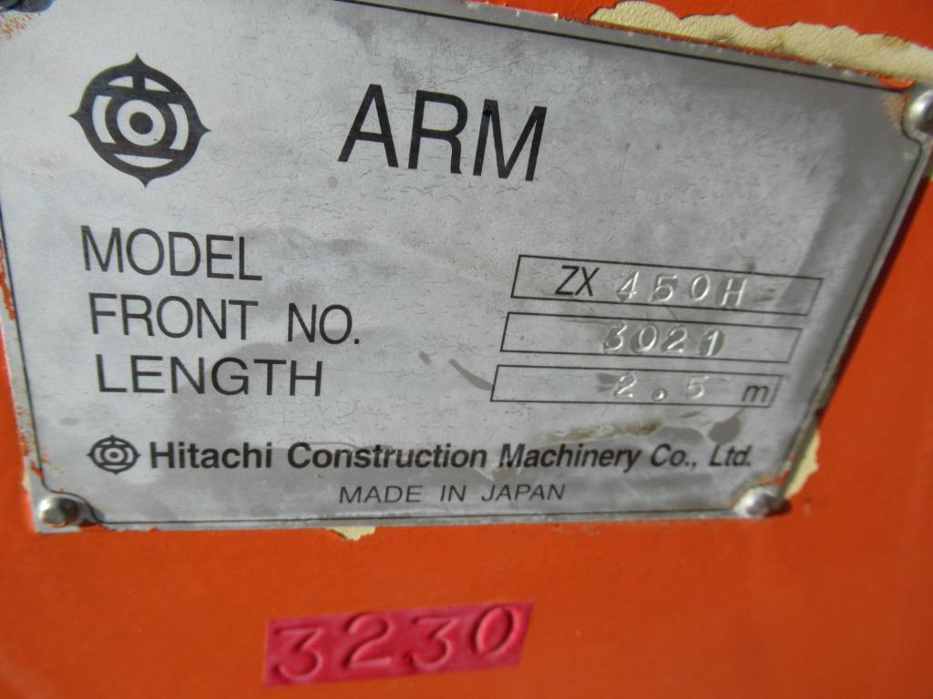 Výložník pre Stavebné stroje Hitachi ZX450H -: obrázok 5
