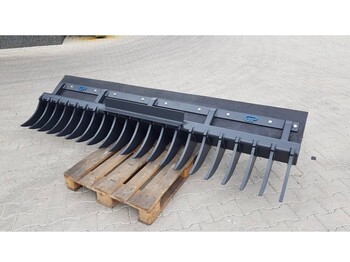 Lyžica GP Equipment COMBI Hark/Dichtschuif t.b.v. Sloop- sor
