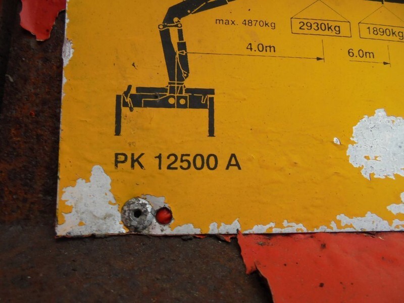 Hydraulická ruka pre Skříňová nadstavba Palfinger Container + Palfinger PK 12500A 12.5 T/M: obrázok 7