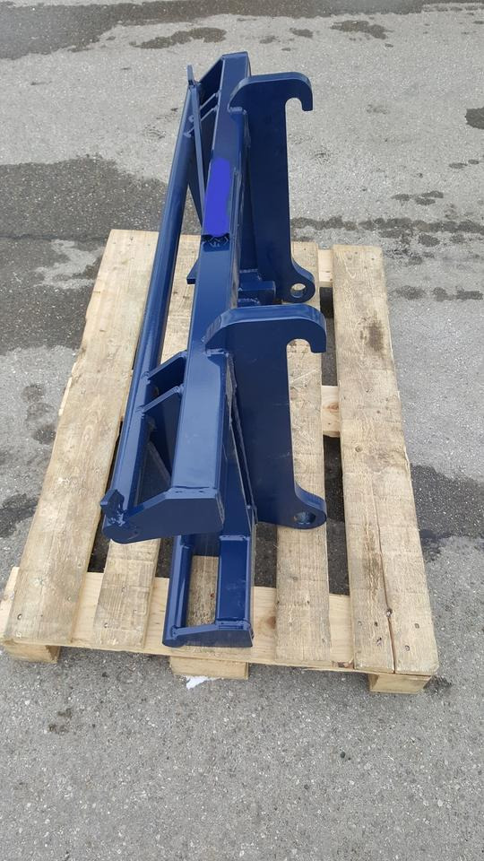 Rýchloupínacia zariadenia Euroadapter JCB 406 Radlader Euro Schnellwechsler Adapter Case