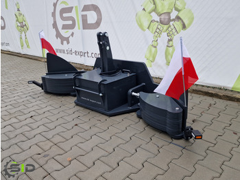 Nový Protizávažie pre Traktor SID AGRIBUMPER / FRONTGEWICHT Frontbalast Stahlgewicht 430 KG: obrázok 5