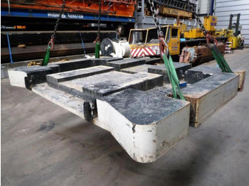 Protizávažie pre Stavebné stroje Terex Demag AC 350-1 counterweight 7 ton: obrázok 1