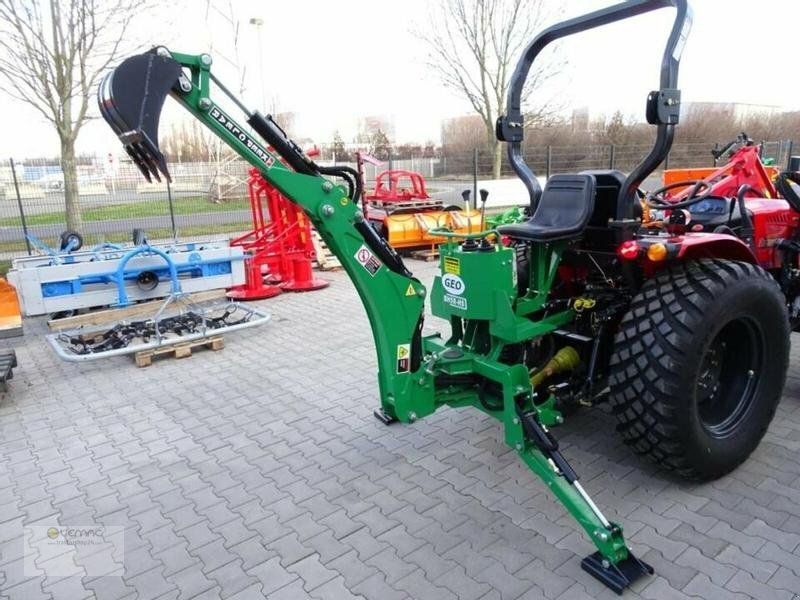 Nový Príslušenstvo pre Traktor Vemac Geo BH5R-HS Bagger Heckbagger Anbaubagger Minibagger Traktor Neu: obrázok 13