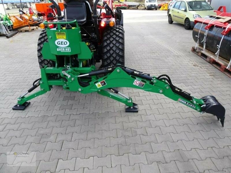 Nový Príslušenstvo pre Traktor Vemac Geo BH5R-HS Bagger Heckbagger Anbaubagger Minibagger Traktor Neu: obrázok 14