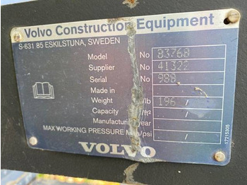 Volvo L 60 L 120 Palettengabel / FORKS (99001747) - Vidlice pre Stavebné stroje: obrázok 3