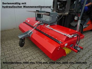 EURO-Jabelmann Staplerkehrmaschinen 1,50 m, einschl. hydr. Entleerung, aus laufe  - Zametač