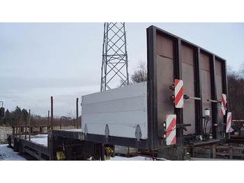 Broshuis 3 akslet Jumbo semitrailer m/6 meter uttrekk  - Príves