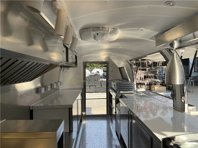 Nový Predajná príves COC Airstream Fast Food Truck,Coffee Food Trailers: obrázok 14