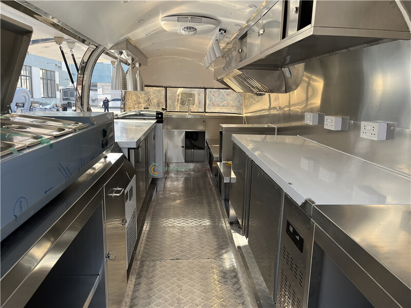 Nový Predajná príves COC Airstream Fast Food Truck,Coffee Food Trailers: obrázok 8
