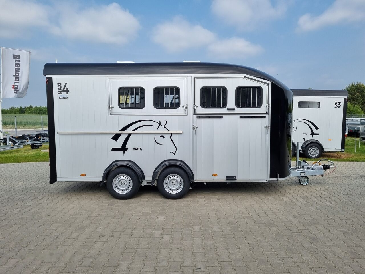 Nový Príves na prepravu koní Cheval Liberté Optimax Maxi 4 horse trailer 3.5T przyczepa na 4 konie siodlarni: obrázok 4